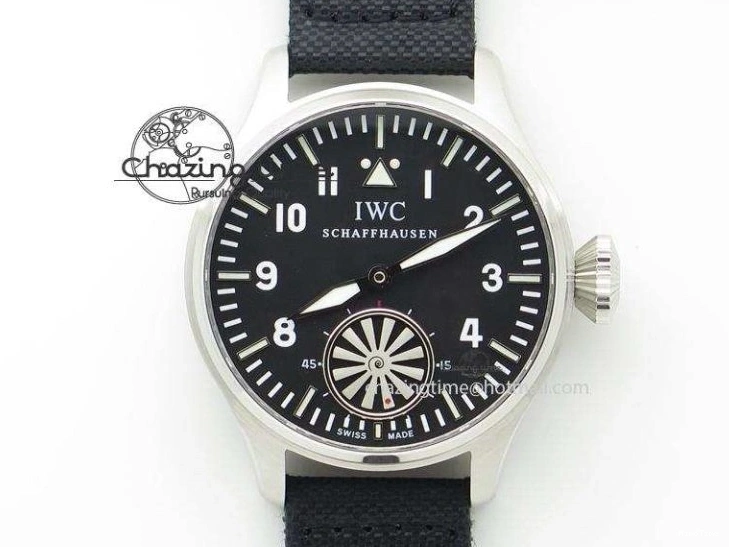 MIROTIME 0307 Portofino IW356501 SS V3 MK 1:1 Best Edition Blue Dial On SS Mesh Bracelet MIYOTA Timeless 7194